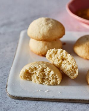 Coconut Sablé Cookies